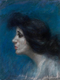 Mrs. Patrick Campbell By Alice Pike Barney Fine Art Print