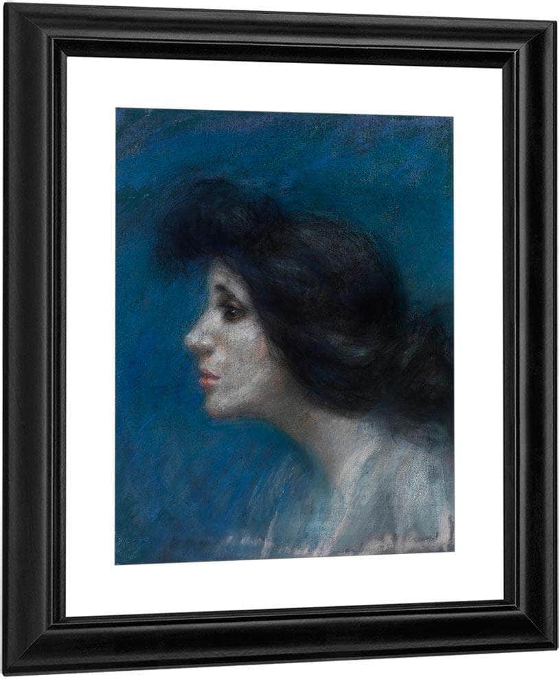 Mrs. Patrick Campbell By Alice Pike Barney Fine Art Print