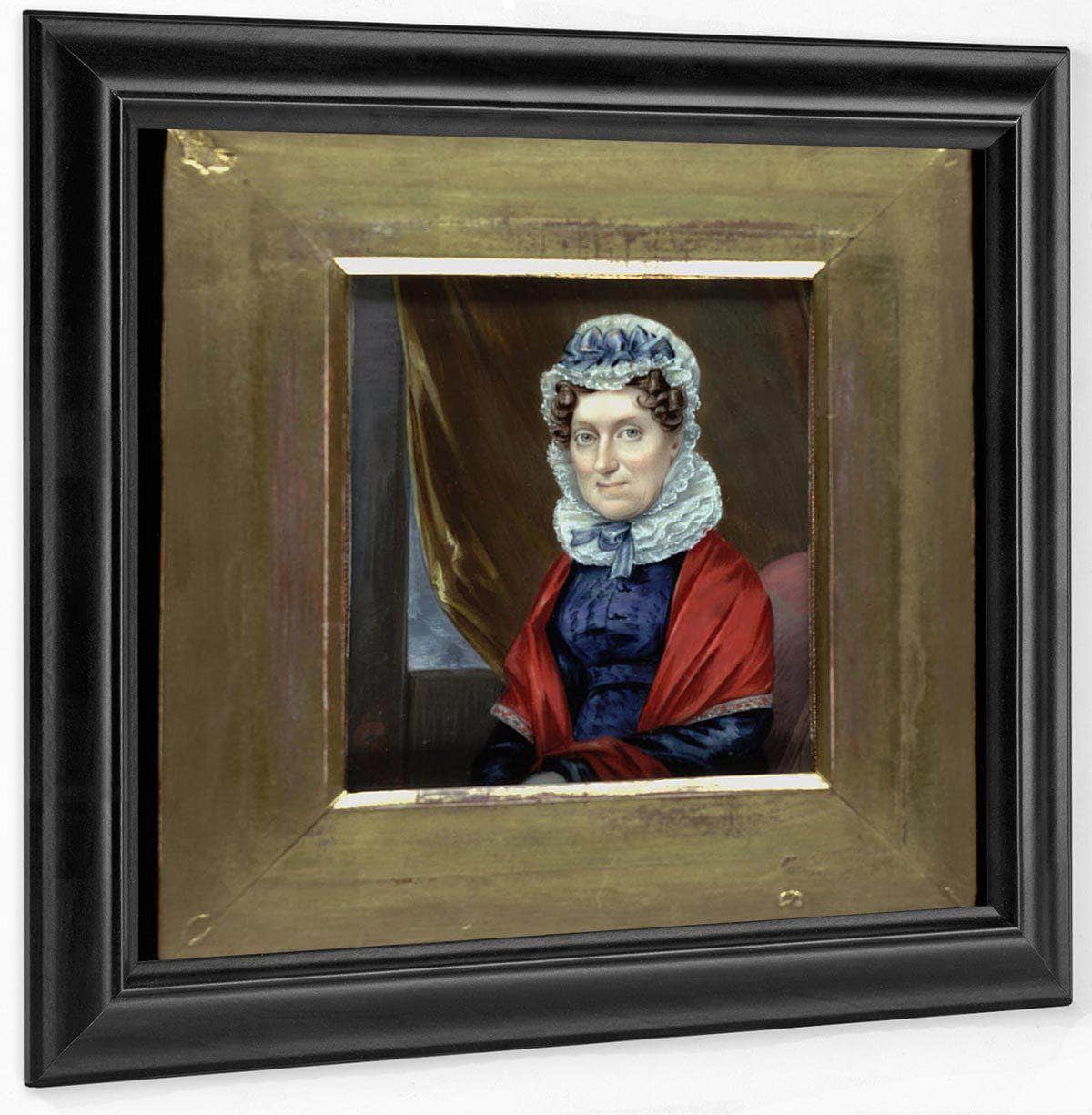 Mrs. Putnam Catlin (Mary  Polly  Sutton) By George Catlin Fine Art Print