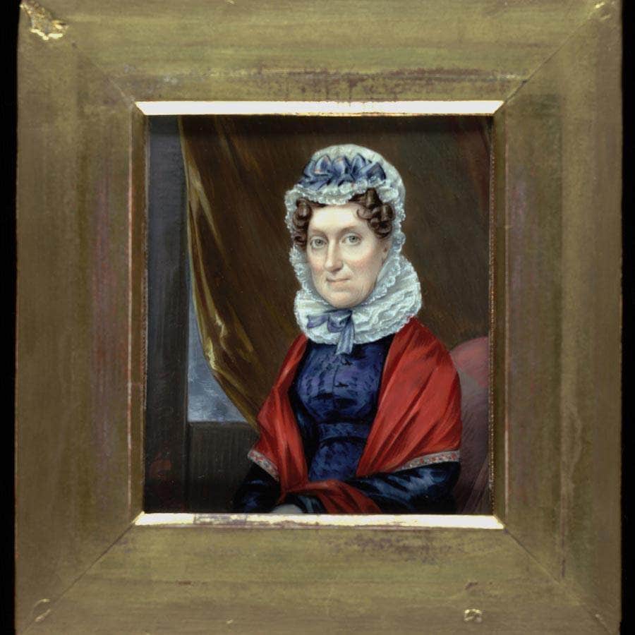 Mrs. Putnam Catlin (Mary  Polly  Sutton) By George Catlin Fine Art Print