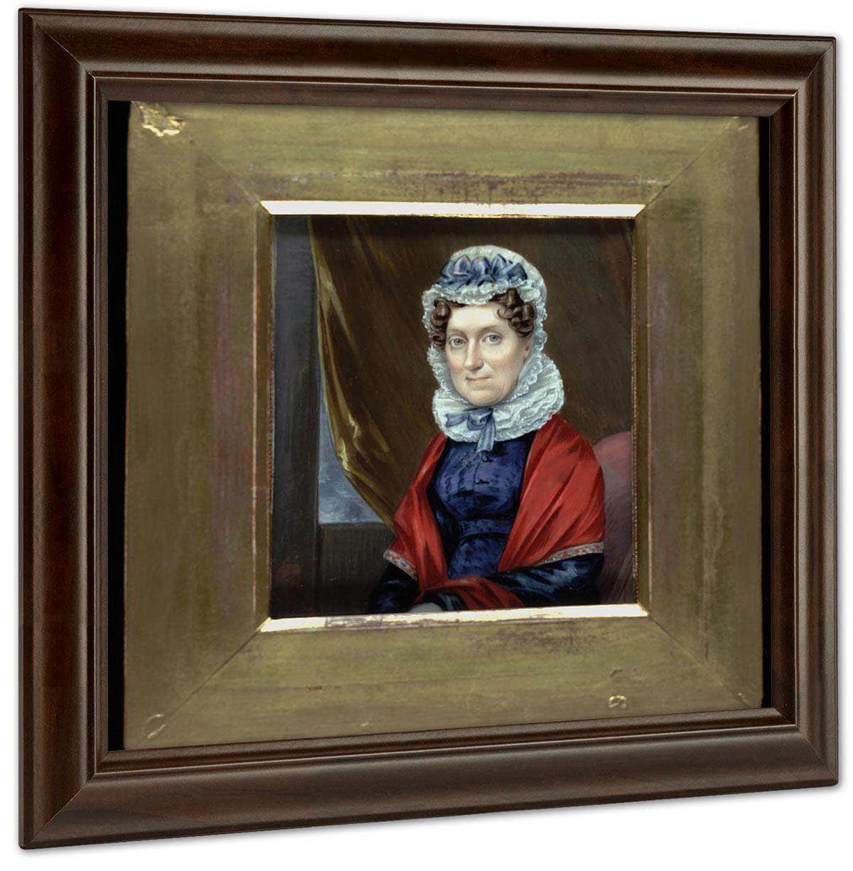 Mrs. Putnam Catlin (Mary  Polly  Sutton) By George Catlin Fine Art Print