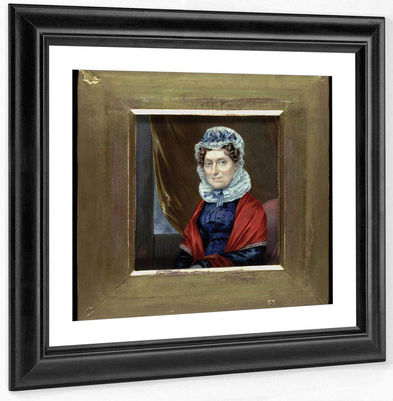 Mrs. Putnam Catlin (Mary  Polly  Sutton) By George Catlin Fine Art Print
