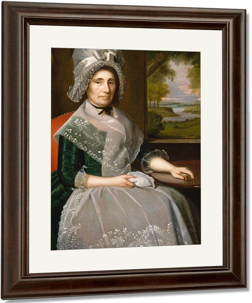Mrs. Richard Alsop By Ralph Earl Fine Art Print