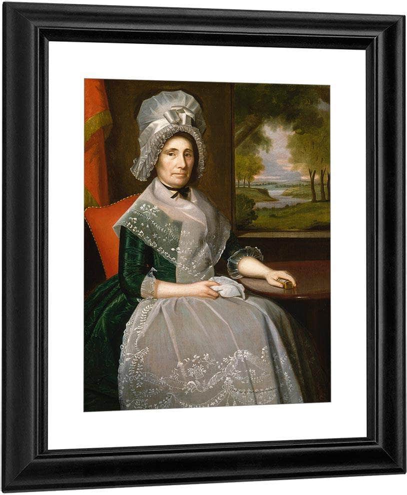 Mrs. Richard Alsop By Ralph Earl Fine Art Print