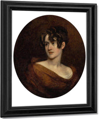 Mrs. Robert Ball (Eliza Wright) Hughes By John Trumbull Fine Art Print