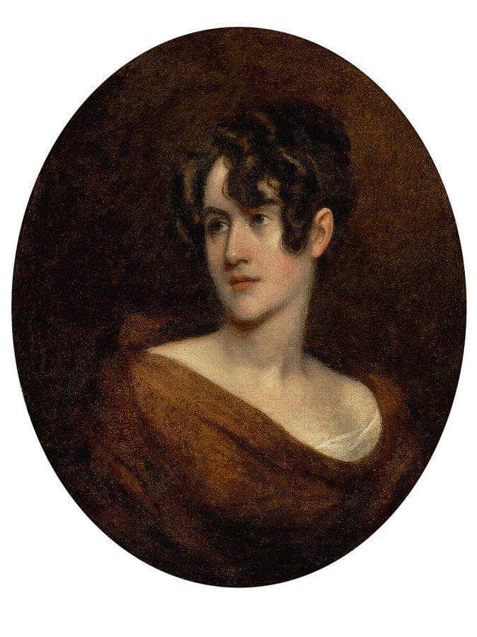 Mrs. Robert Ball (Eliza Wright) Hughes By John Trumbull Fine Art Print