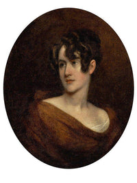 Mrs. Robert Ball (Eliza Wright) Hughes By John Trumbull Fine Art Print