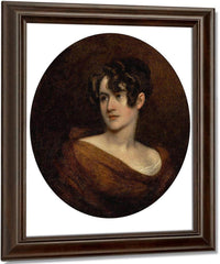 Mrs. Robert Ball (Eliza Wright) Hughes By John Trumbull Fine Art Print