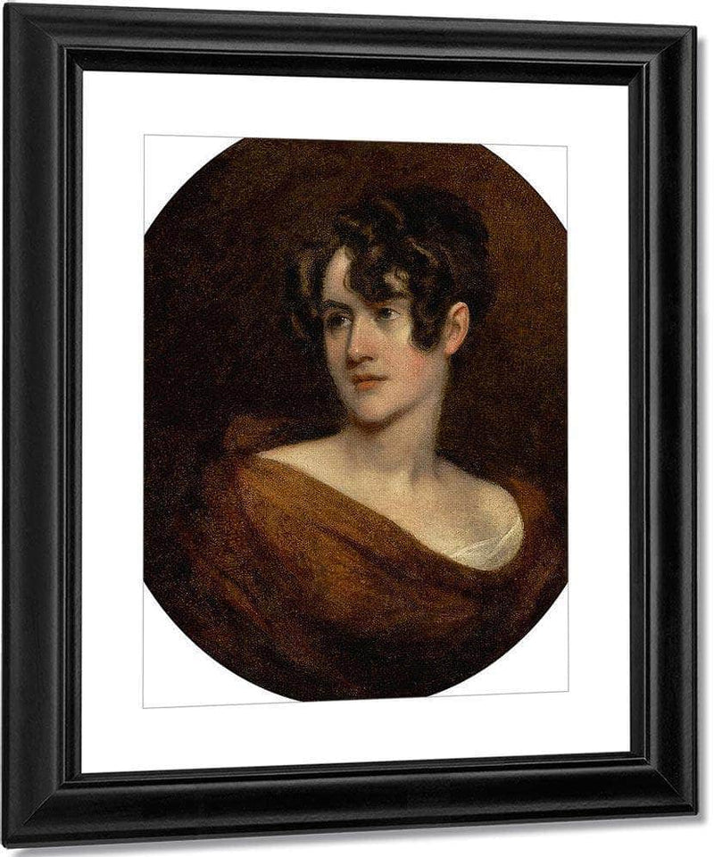 Mrs. Robert Ball (Eliza Wright) Hughes By John Trumbull Fine Art Print