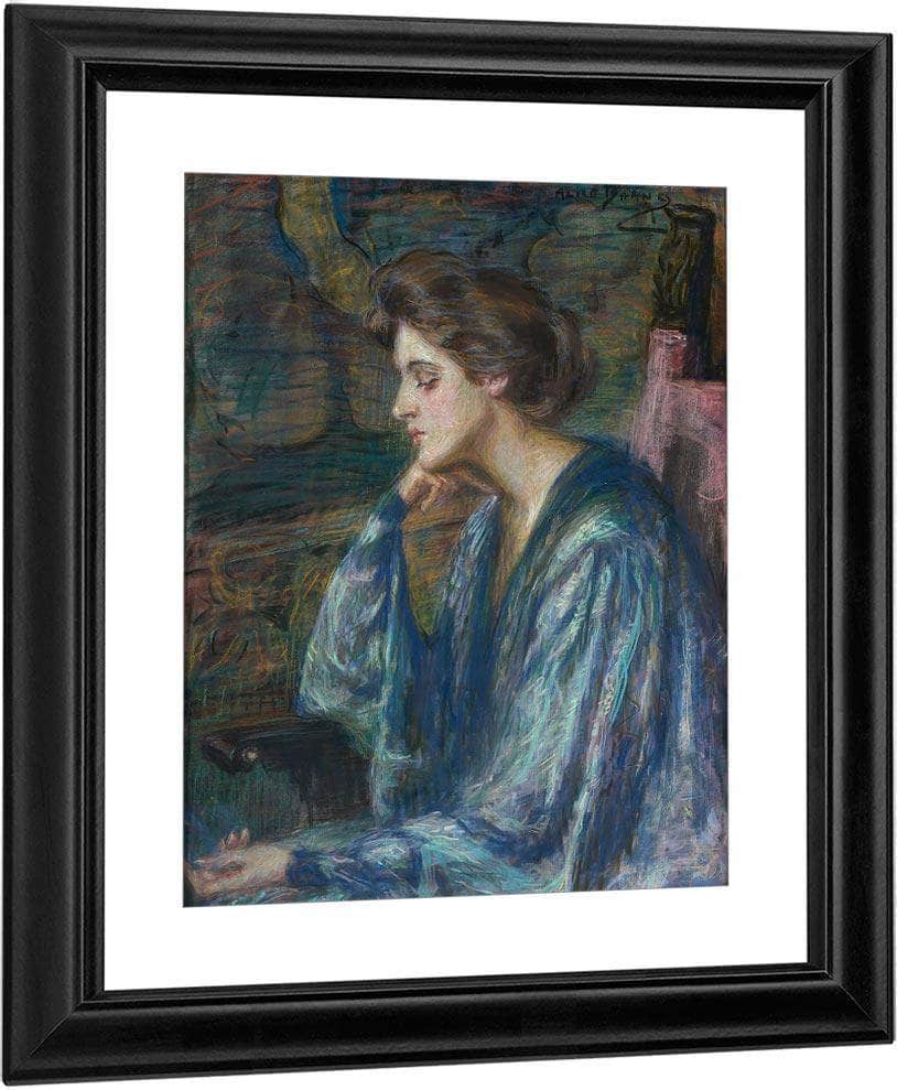 Mrs. Roosevelt Scovel By Alice Pike Barney Fine Art Print