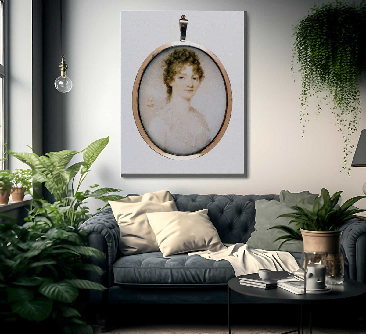 Mrs Thomas Chase By Field Robert Fine Art Print