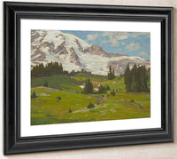 Mt. Rainier Washington 1915 By William Wendt Fine Art Print