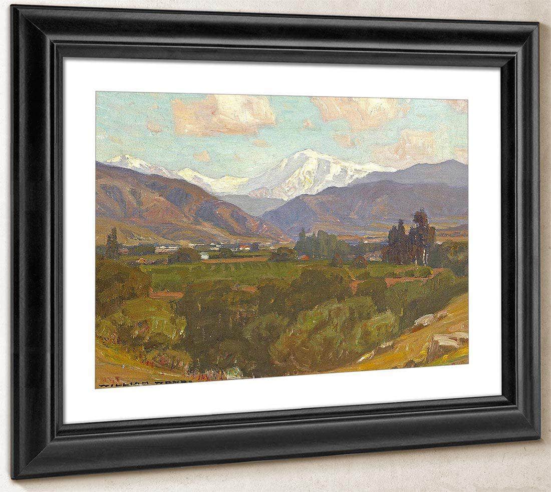 Mt. San Antonio 1912 By William Wendt Fine Art Print