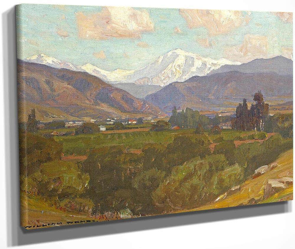 Mt. San Antonio 1912 By William Wendt Fine Art Print