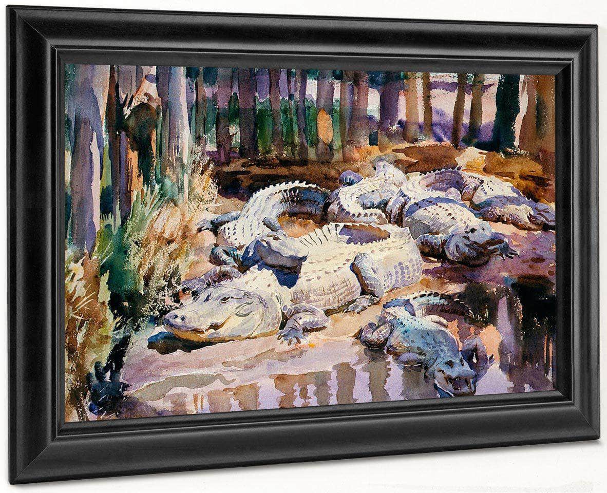 Muddy Alligators By John Singer Sargent Fine Art Print