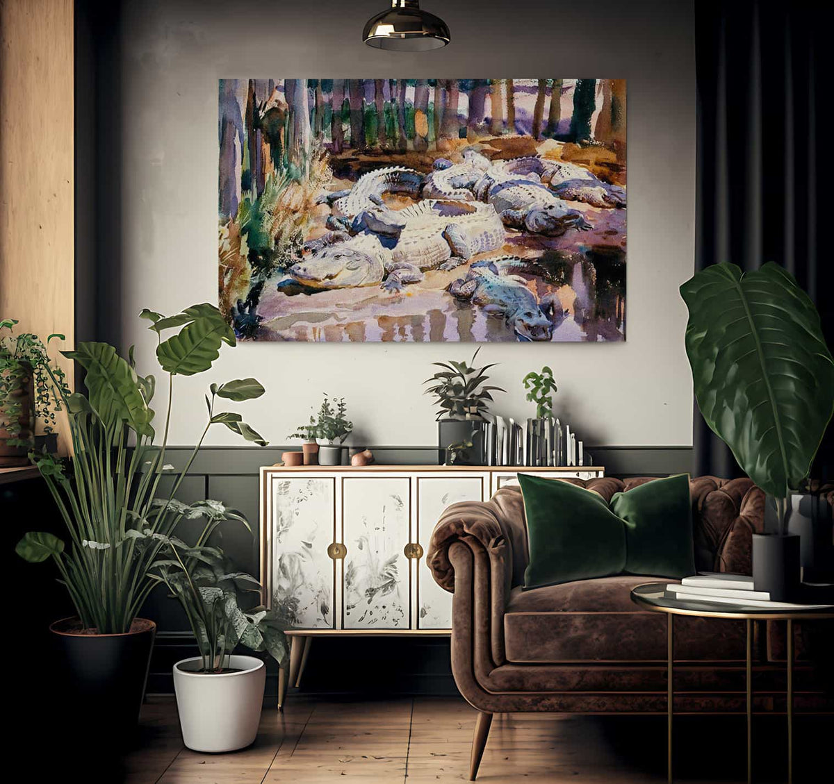 Muddy Alligators By John Singer Sargent Fine Art Print