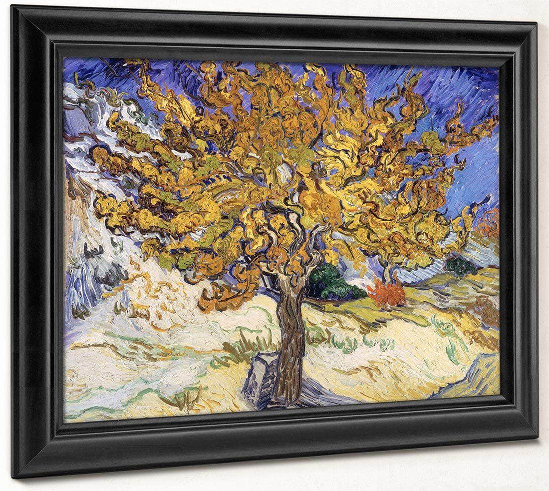 Mulberry Tree By Vincent Van Gogh Fine Art Print
