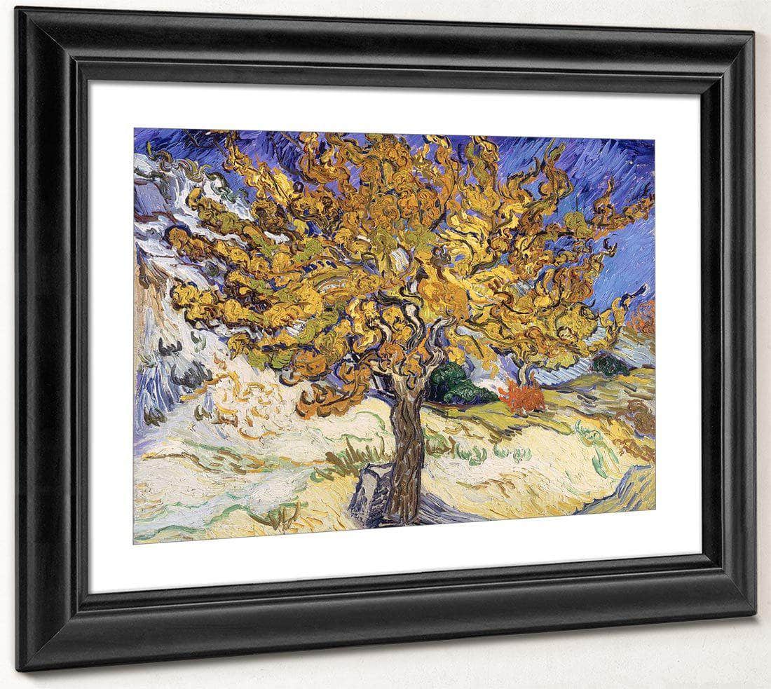 Mulberry Tree By Vincent Van Gogh Fine Art Print