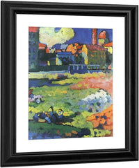 Munich Schwabing With The Church Of St. Ursul 1908 By Wassily Kandinsky Fine Art Print