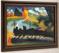 Murnau View With Railway By Wassily Kandinsky Fine Art Print