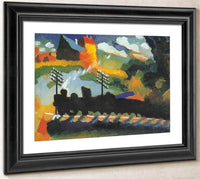 Murnau View With Railway By Wassily Kandinsky Fine Art Print