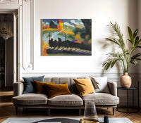 Murnau View With Railway By Wassily Kandinsky Fine Art Print