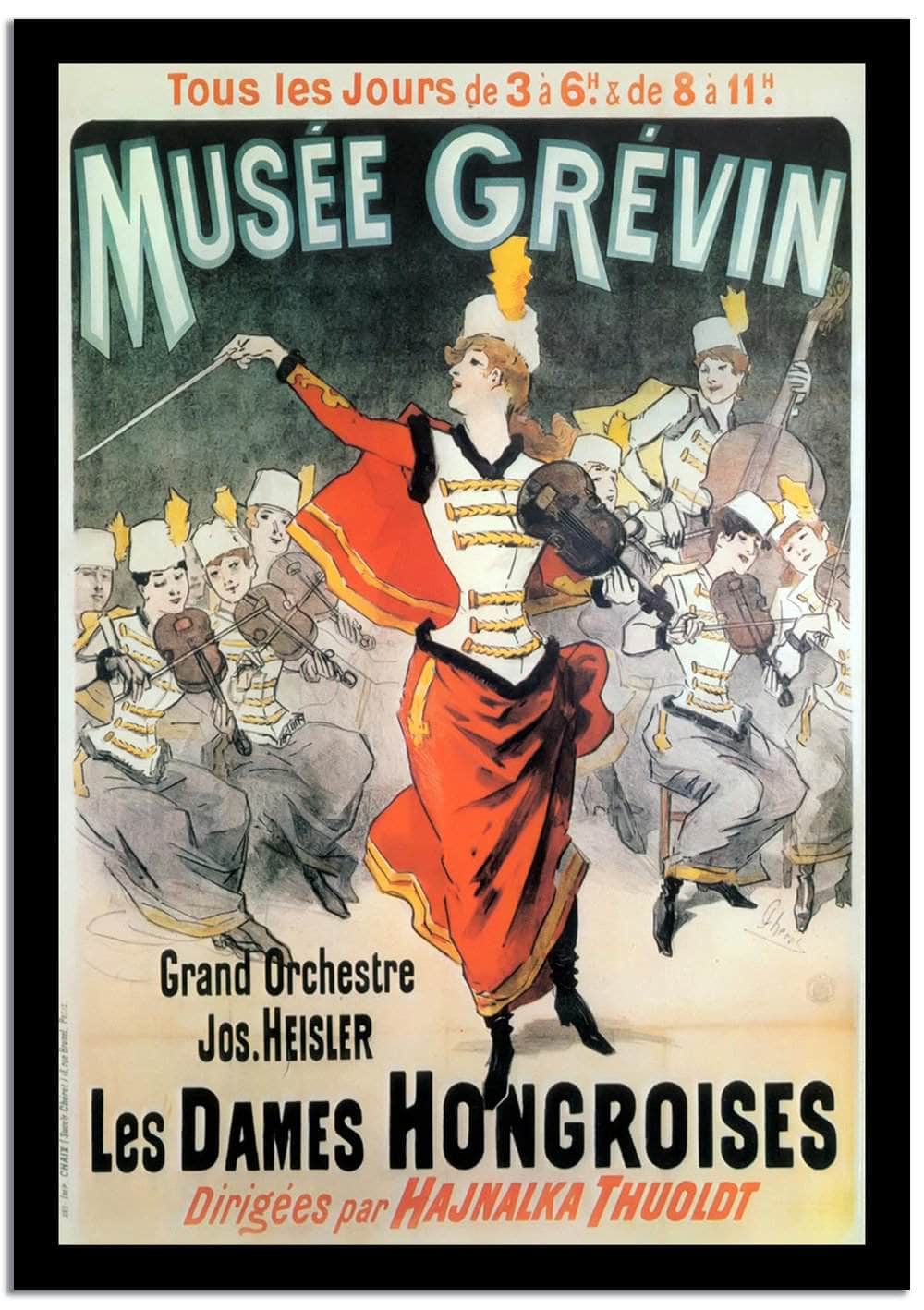 Musee Grevin  Vintage Poster Fine Art Print