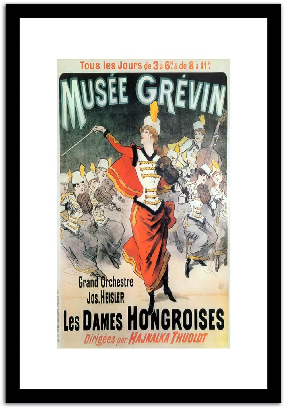 Musee Grevin  Vintage Poster Fine Art Print
