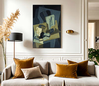 Music Book 8127 By Juan Gris Fine Art Print