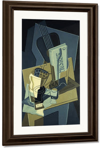 Music Book 8127 By Juan Gris Fine Art Print