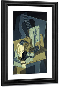 Music Book 8127 By Juan Gris Fine Art Print