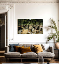 Music In The Tuileries Gardens By Edouard Manet Fine Art Print