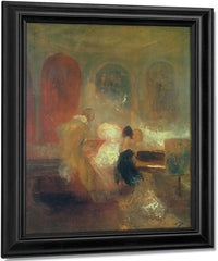 Music Party East Cowes Castle By Jwm Turner Fine Art Print