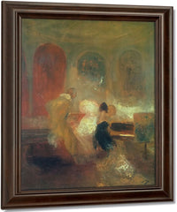 Music Party East Cowes Castle By Jwm Turner Fine Art Print