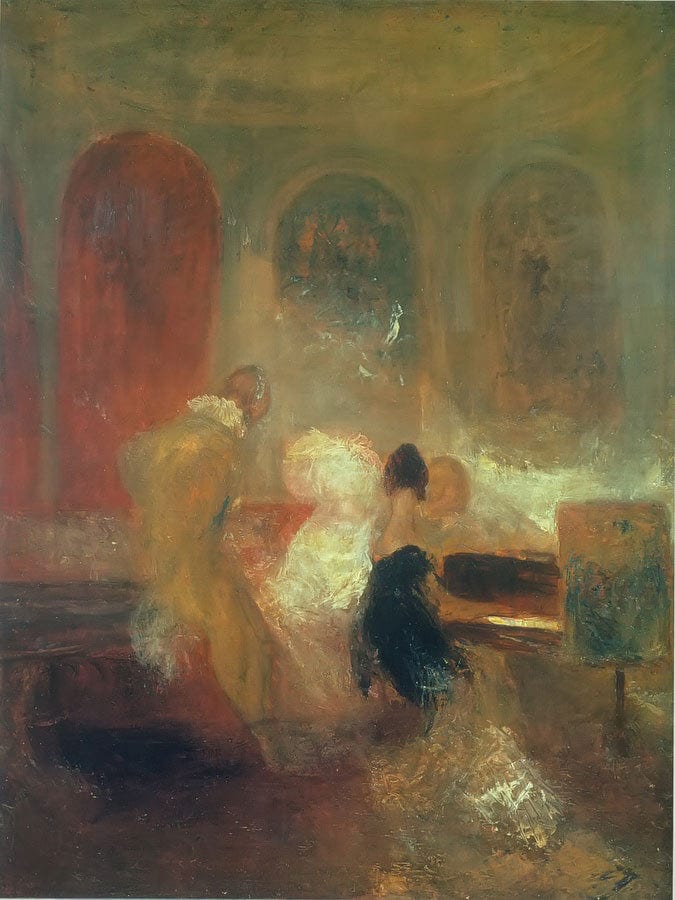 Music Party East Cowes Castle By Jwm Turner Fine Art Print