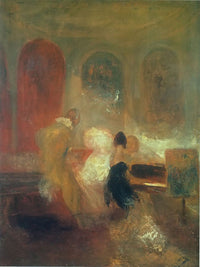 Music Party East Cowes Castle By Jwm Turner Fine Art Print