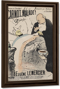 Music Sheet For Carnot Malade (Sick President Carnot) By Henri Marie Raymond De Toulouse Lautrec Monfa Fine Art Print