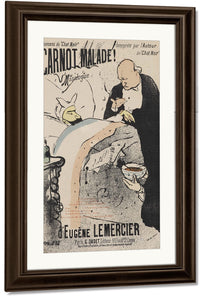 Music Sheet For Carnot Malade (Sick President Carnot) By Henri Marie Raymond De Toulouse Lautrec Monfa Fine Art Print