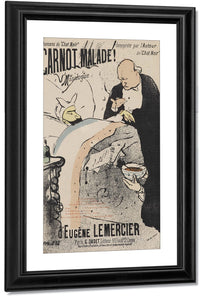 Music Sheet For Carnot Malade (Sick President Carnot) By Henri Marie Raymond De Toulouse Lautrec Monfa Fine Art Print