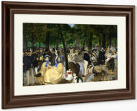 Musica En Las Tullerias 1862 7620X11810Mm National Gallery Small By Edouard Manet Fine Art Print