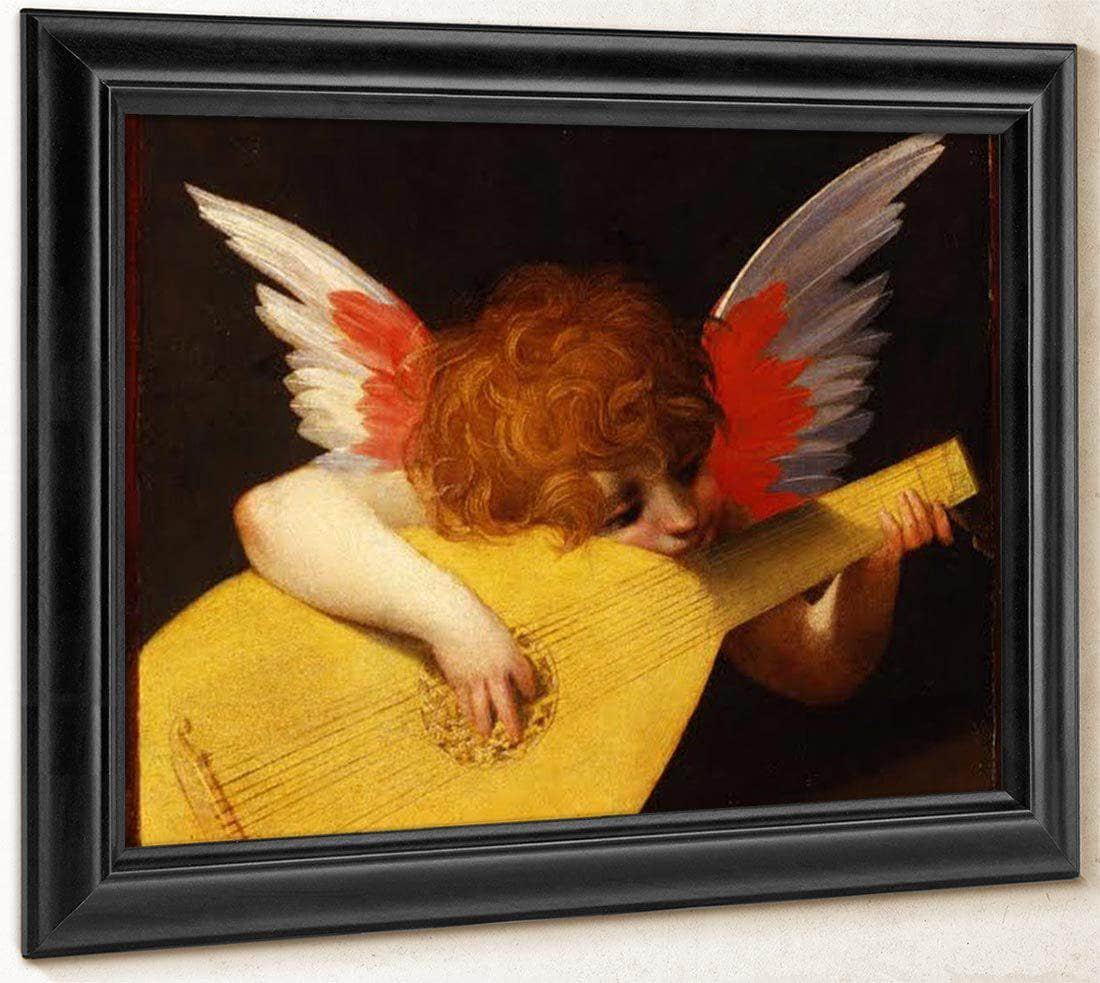 Musical Angel By Rosso Fiorentino Fine Art Print