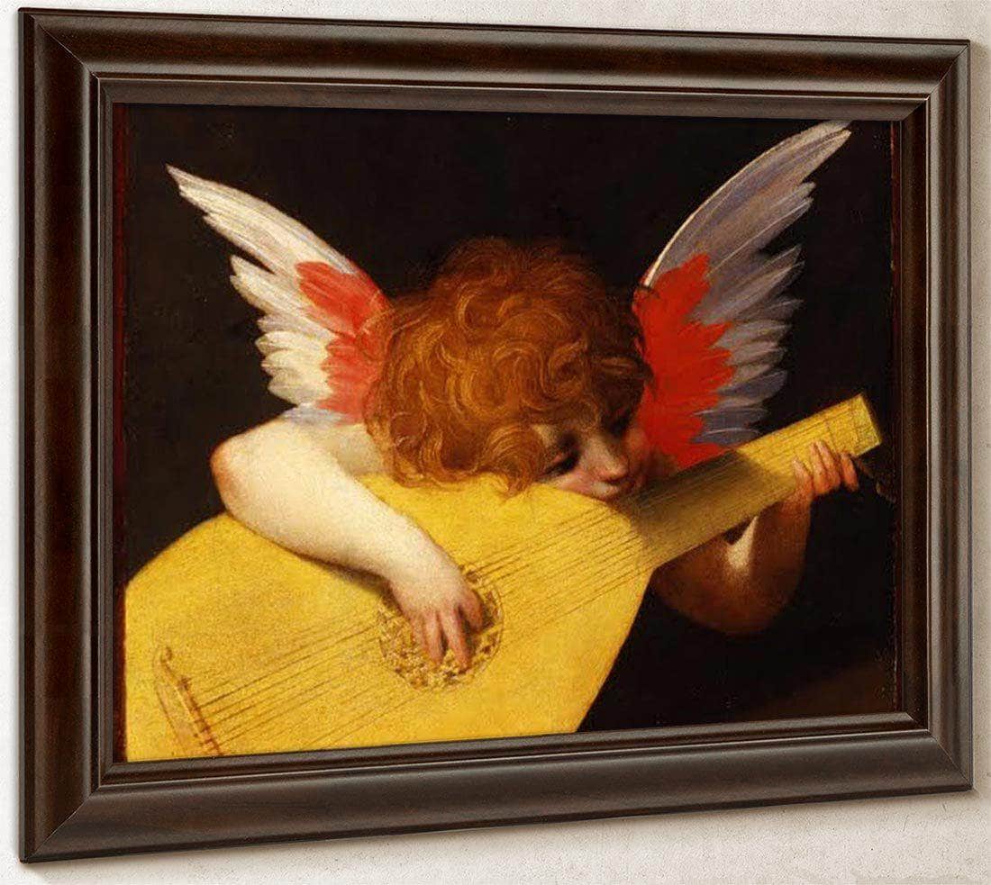 Musical Angel By Rosso Fiorentino Fine Art Print