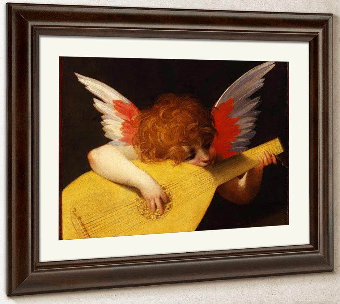 Musical Angel By Rosso Fiorentino Fine Art Print