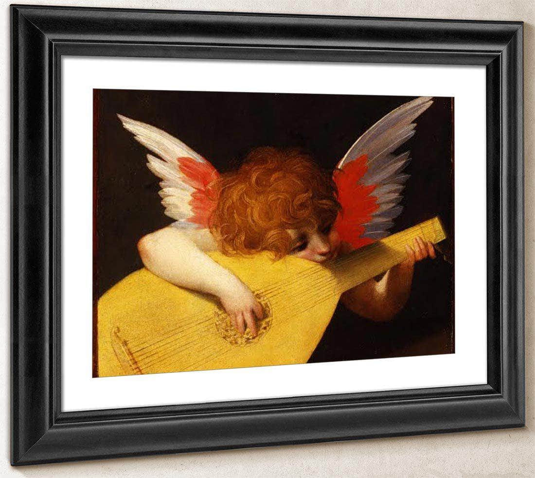 Musical Angel By Rosso Fiorentino Fine Art Print