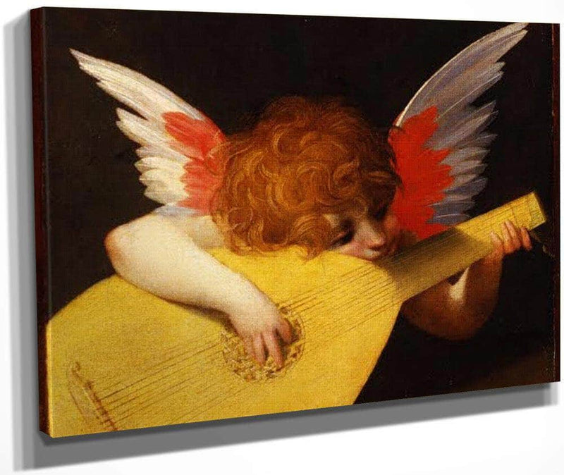 Musical Angel By Rosso Fiorentino Fine Art Print