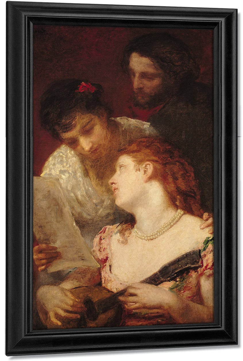 Musical Party By Mary Cassatt Fine Art Print