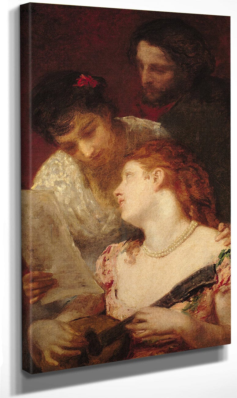 Musical Party By Mary Cassatt Fine Art Print