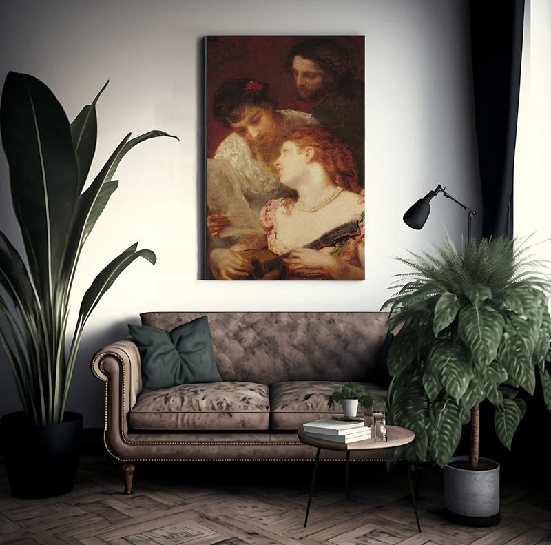 Musical Party By Mary Cassatt Fine Art Print