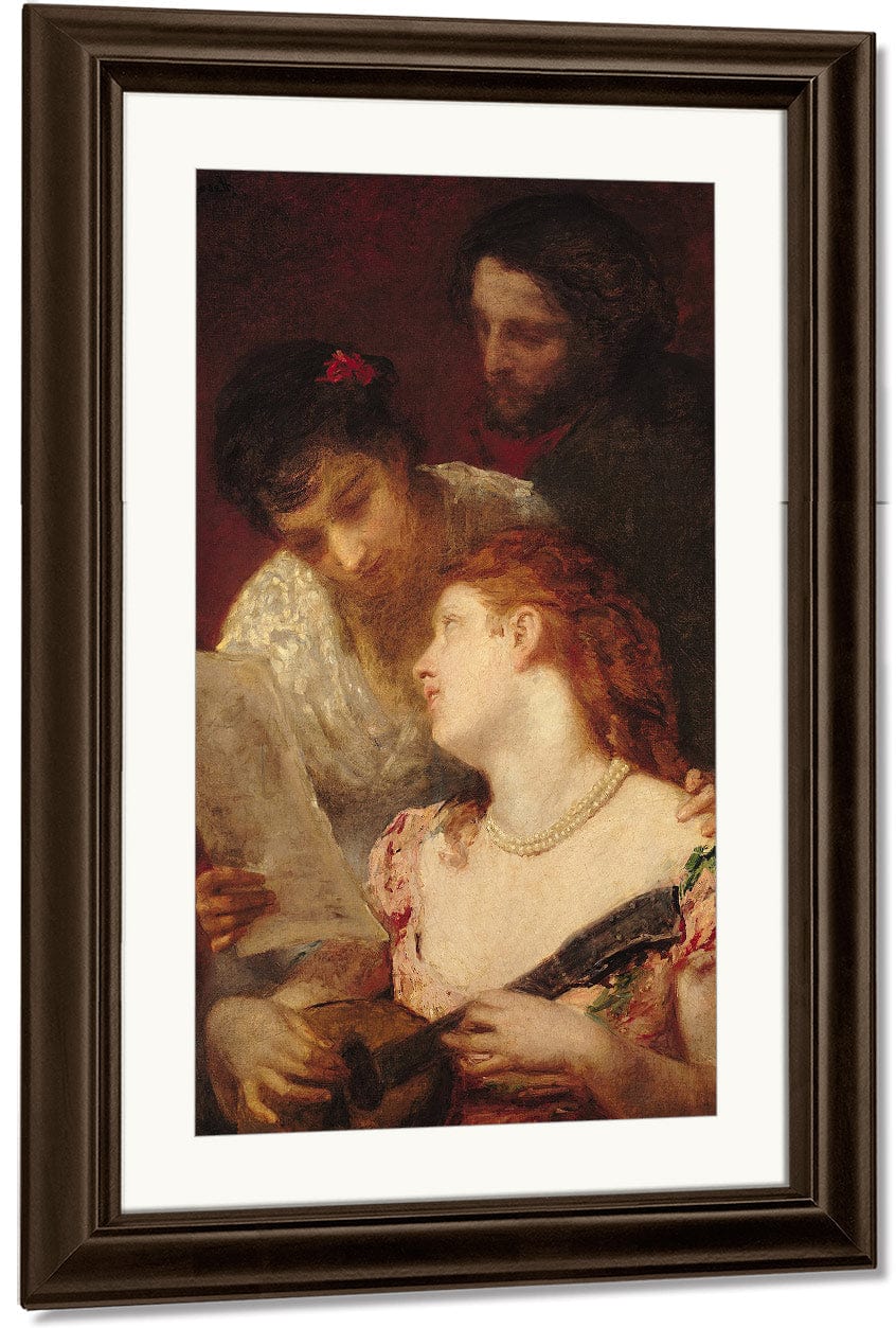 Musical Party By Mary Cassatt Fine Art Print