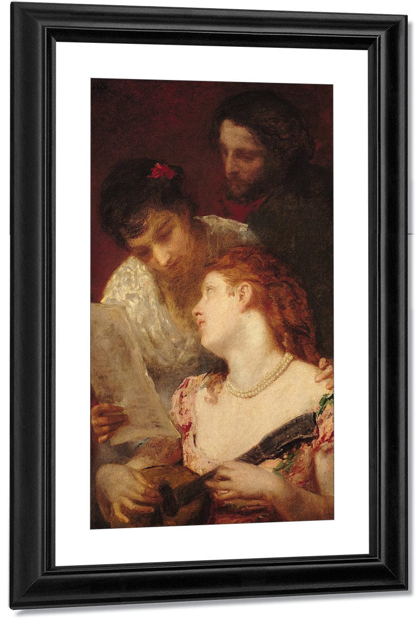 Musical Party By Mary Cassatt Fine Art Print